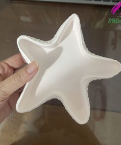 Khay Sao Biển, Vỏ Ốc Thạch Cao Đựng Nến, Trang Trí, Decor Chụp Ảnh SHEMart basic