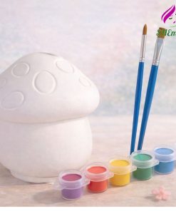 Tượng Thạch Cao Hình Nấm – Bộ Tượng Tô Màu Sáng Tạo Cho Bé