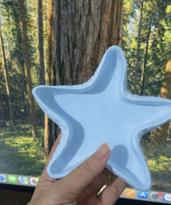 Khay Sao Biển Vỏ Ốc Thạch Cao Đựng Nến