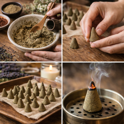 Cách làm nhang nụ 