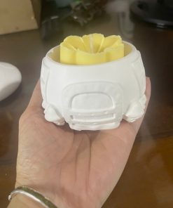 hũ nấm nến thơm hoa mai 6 cánh