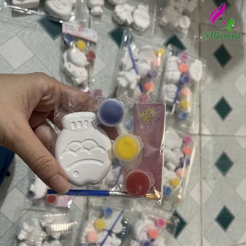 Tượng tô màu mini 3D Tượng tô màu mini 3D