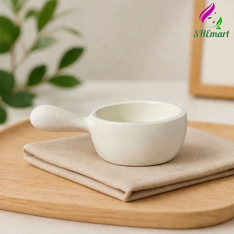 Đế đựng nến tealight có tay cầm, nến thơm bền chắc, làm decor, sản phẩm tinh tế - SHEMart Candles mau trang Đế đựng nến tealight có tay cầm, nến thơm bền chắc, làm decor, sản phẩm tinh tế - SHEMart Candles mau trang