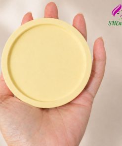 Khay Đựng Nến Thơm, Khay Đế Lót Ly Thạch cao Phụ Kiện Chụp Hình Studio Phong Cách Tối Giản màu vang