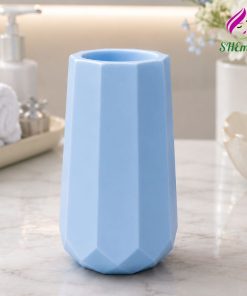 binh hoa gia gom s mau xanh duong de hoa gia tao hình decor