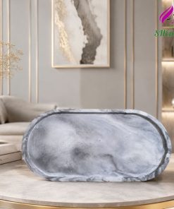 khay thạch cao giả đá siêu đẹp –làm decor trang trí nhà cửam, để nến thơm điểm nhấn tinh tế cho không gian sống