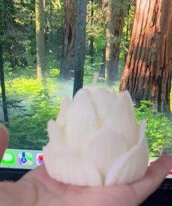 Khay nến thơm hoa sen thơm mùi tinh dầu hoa sen, làm quà tặng, decor, setup phong yoga